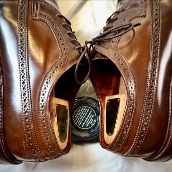 Alden Shell Cordovan Long Wings RAVELLO size 12.5 - Picture 11 of 16